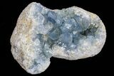 Blue Celestine (Celestite) Crystal Geode - Madagascar #70827-2